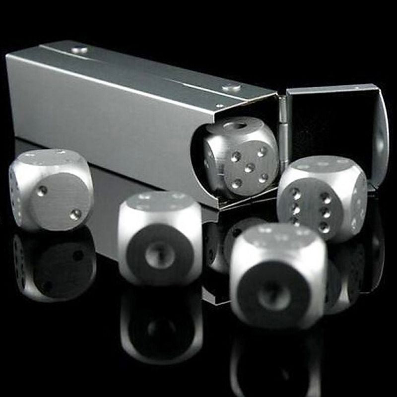 5pcs Metal Dices Set