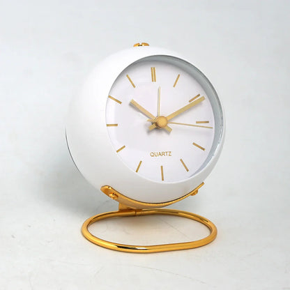 Golden Alarm Clock