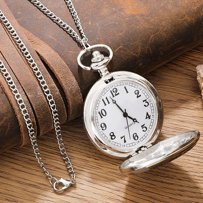 The Perfect Dad Gift: Vintage Silver Golden Pocket Watch