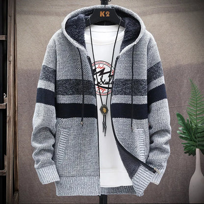 Urbanrush Warm Hooded Sweater