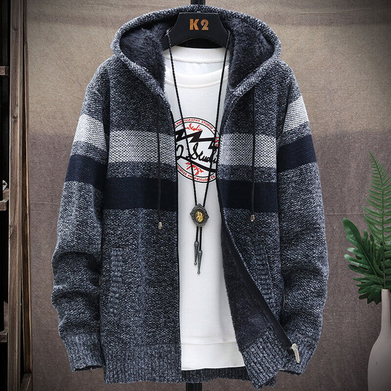 Urbanrush Warm Hooded Sweater