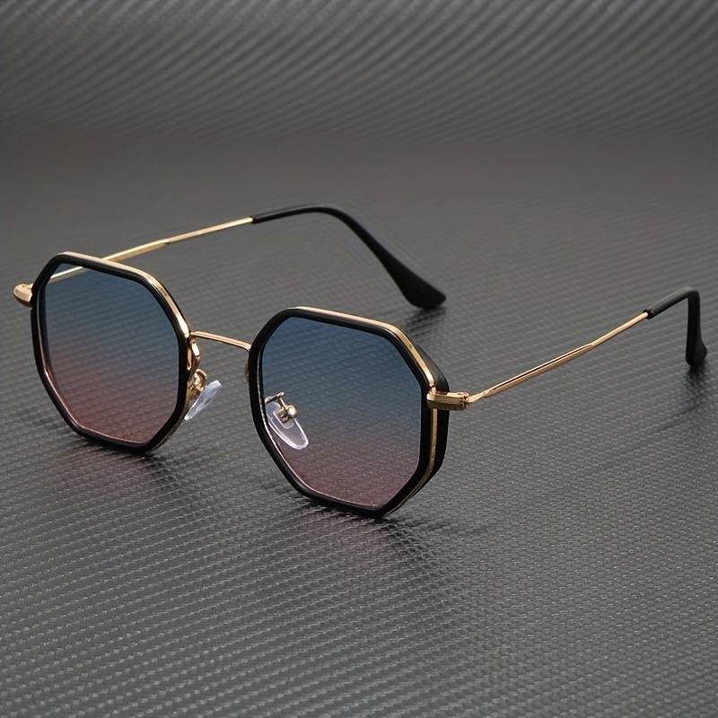 Retro Polygonal Sunglasses